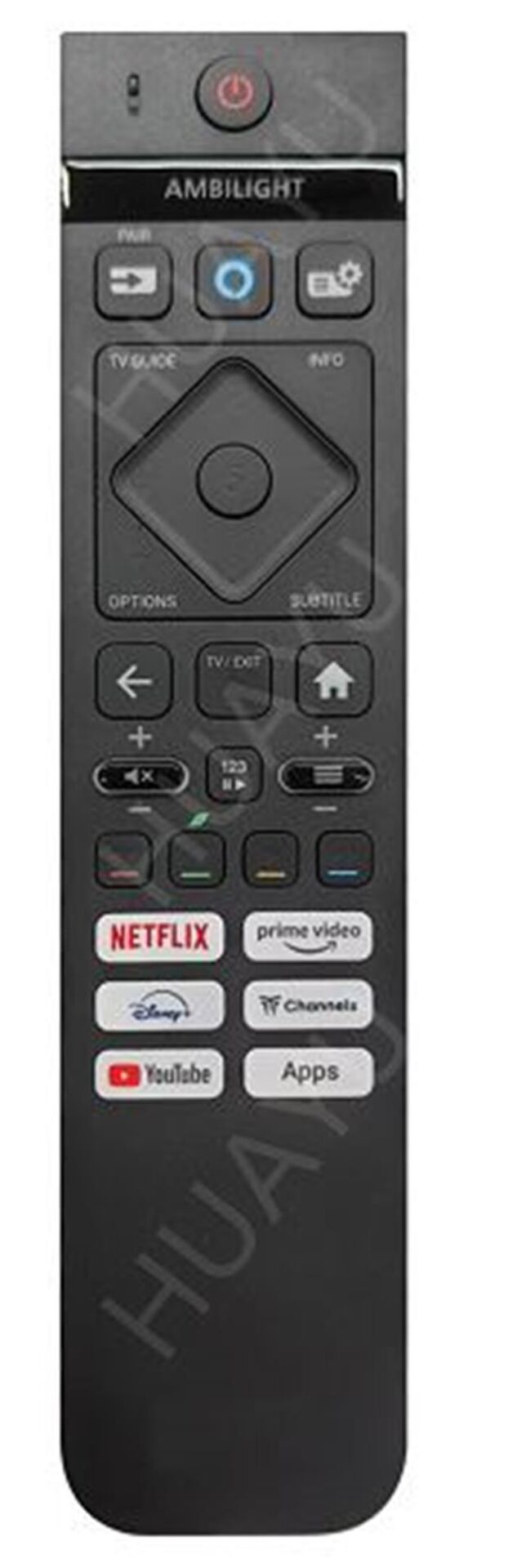 Huayu PH-V17 Philips Netflix-Prime Video- Youtube- Disney Plus Tuşlu Ses Komutlu Lcd-Led Tv Kumanda