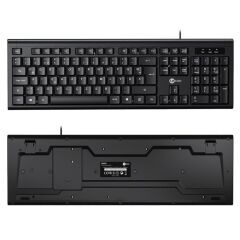 Lenovo Lecoo KB101 USB Kablolu Siyah Türkçe F Klavye (Numpadli)
