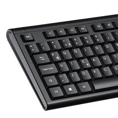 Lenovo Lecoo KB101 USB Kablolu Siyah Türkçe F Klavye (Numpadli)