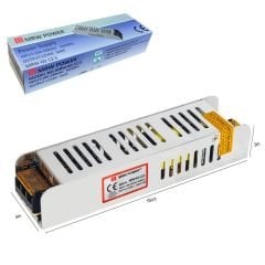 MRW-60-12-S Metal Kasa Adaptör Slim 12 Volt 5 Amper