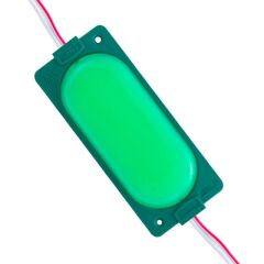 Powermaster 12 Volt 3 Watt Yeşil 85 X 35 Mm IP65 220 - 240 Lümen 140 Derece Cob Modül Led