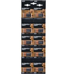 DURACELL LR03/MN2400 1.5 VOLT ALKALİN AAA İNCE KALEM PİL (20'Lİ KARTELA PAKET FİYATI)(2'Lİ YIRTMALI)