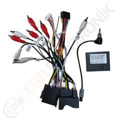 MULTIMEDIA ÇERÇEVESİ 9 AUDI A3 S3 (2002-2008) TAC-001