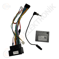 SKODA FABIA 2007-2014 10.1' SİYAH TAC-449