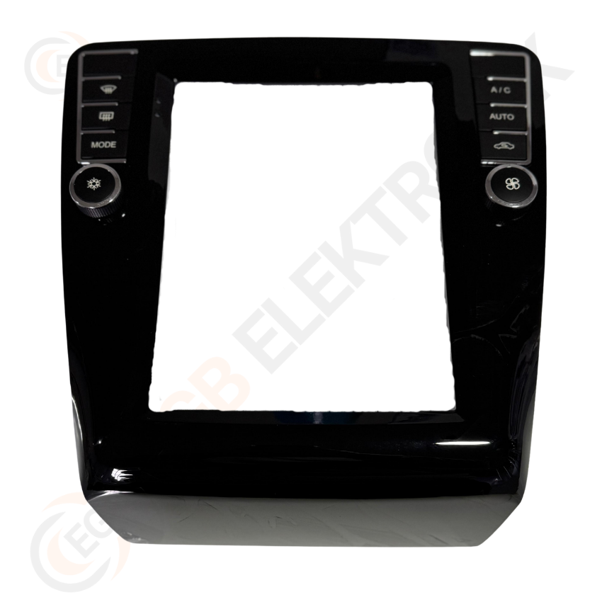 SKODA SUPER B TESLA 2009-2014 CR569B ÇERÇEVE P. SİYAH 9.7'' (RS-085)