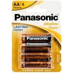 PANASONİC LR06 ALKALİN 1.5 VOLT POWER AA 4'LÜ KALEM PİL