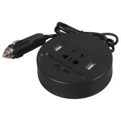 OLESSON 1667 DC 12-24V 150W OTO ARAÇ POWER İNVERTER ÇİFT TYPE-C - ÇİFT USB'Lİ - 220V ÜNİVERSAL PRİZ GİRİŞLİ