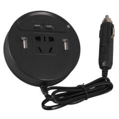 OLESSON 1667 DC 12-24V 150W OTO ARAÇ POWER İNVERTER ÇİFT TYPE-C - ÇİFT USB'Lİ - 220V ÜNİVERSAL PRİZ GİRİŞLİ