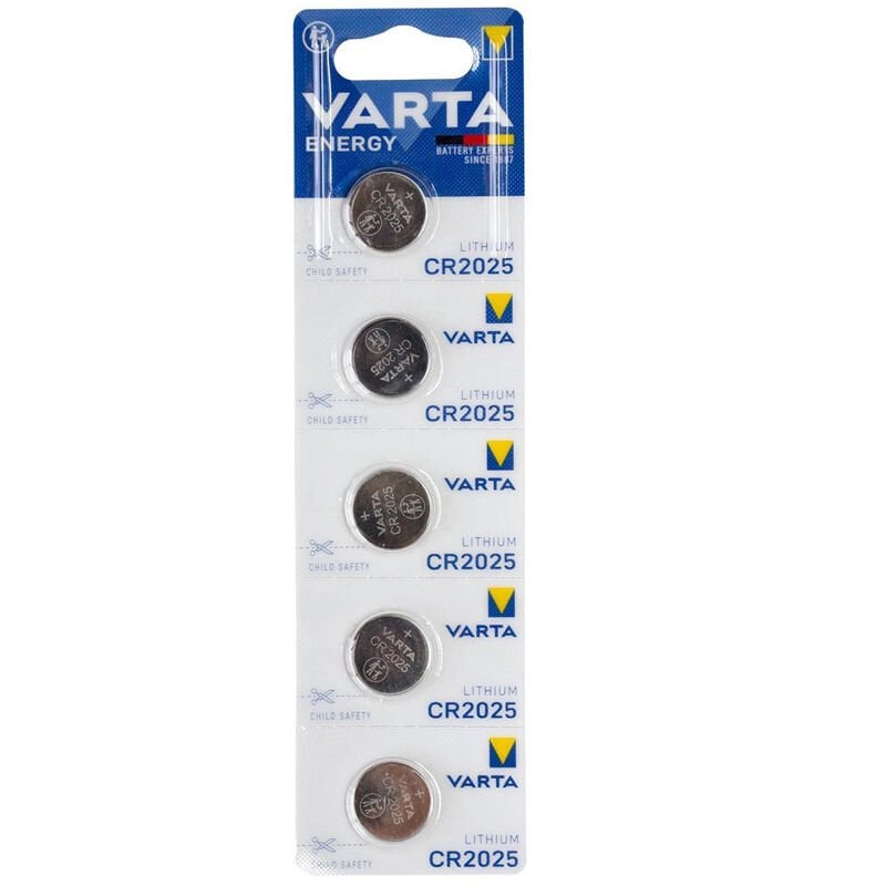 VARTA CR2025 3 VOLT LİTYUM PİL (5'Lİ PAKET FİYATI)
