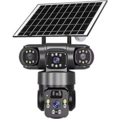 Okam O-KAM 6060 4G 6MP Dual Lens - Solar Panel - Sim Kart Destekli - PTZ Kamera