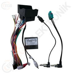 OTO TABLET ÇERÇEVE 10.1 VOLKSWAGEN PASSAT B7 CC SILVER (2012+) TAC-195