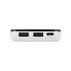 S-Link IP-G2710 10000 mAh 2 USB Port LCD Göstergeli Beyaz Powerbank