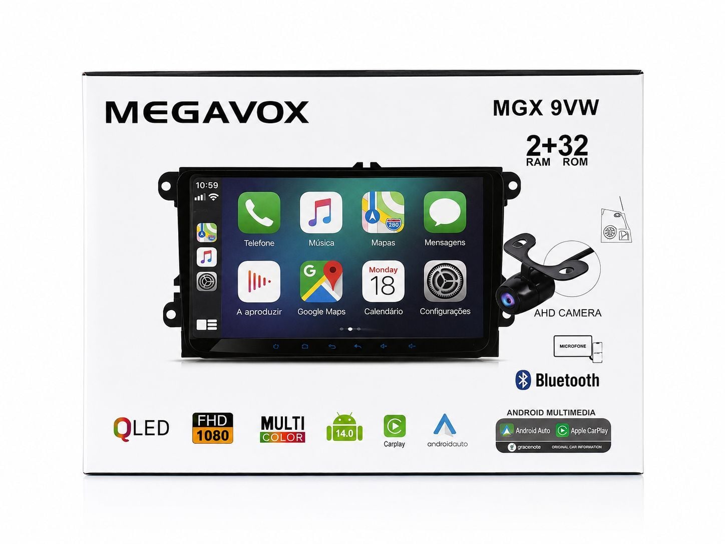 MEGAVOX MGX-9VW VOLKSWAGEN 9'' 2+32 MULTİMEDİA