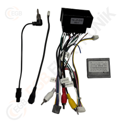 FIAT 500X 2014-2019 9' SİYAH TAC-428