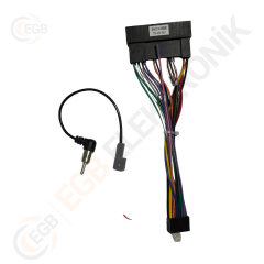 HYUNDAI ELENTRA TESLA 2016-2018 CR561B ÇERÇEVE SİYAH 9.7' (RS-096)