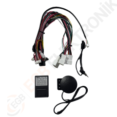 RENAULT MEGANE 4 2018-2021 9,7'' PIANO BLACK TAC-171 (TESLA) R