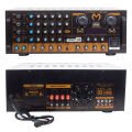 MV-1232 2*80W USB/SD BT UK-BALANS 4 MİK GİRİŞ-4 HOP CIKISLI STEREO KUP MİXER TRAFOSUZ ANFİ MAGICVOICE