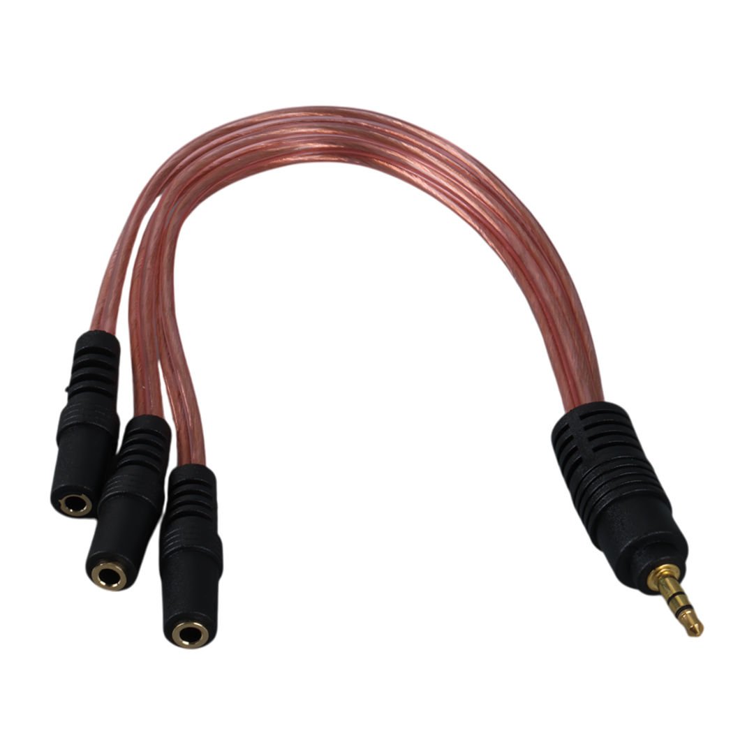 3.5 MM STEREO ERKEK/3 X 3.5 MM STEREO DİŞİ 5+1 KABLO POWERMASTER