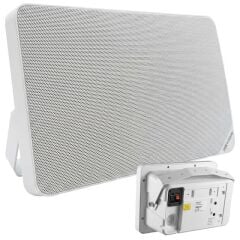 Hikvision DS-QAE0120G1R 5.25'' 20W Analog 100V Trafolu Sütun Kabin Hoparlör Beyaz