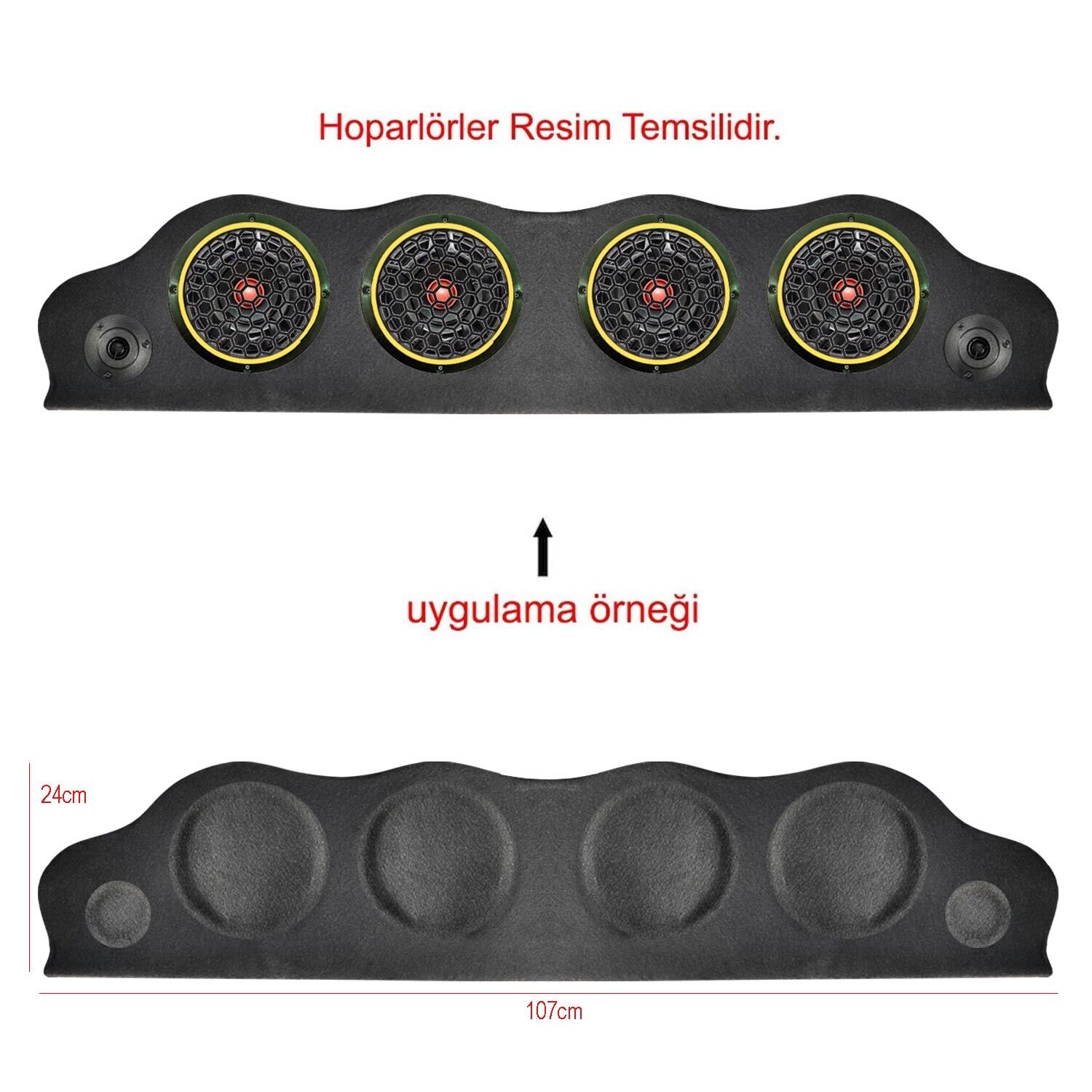 4Lü Tofaş Boş Kabin 4x16cm + 2x10cm 8516