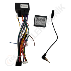 VOLKSWAGEN VW Jetta 2010-2011 CR525B ÇERÇEVE SİYAH (Eski Kasa için uyumludur.) 10.1'  (RS-075)