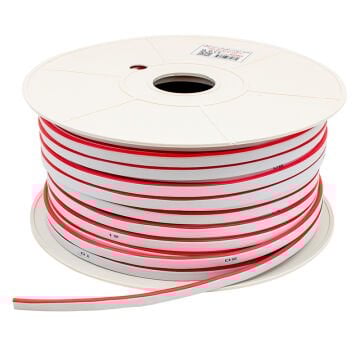 NEON LED SERİT PEMBE 100 METRE 12 VOLT (5,6*12,10MM) POWERMASTER