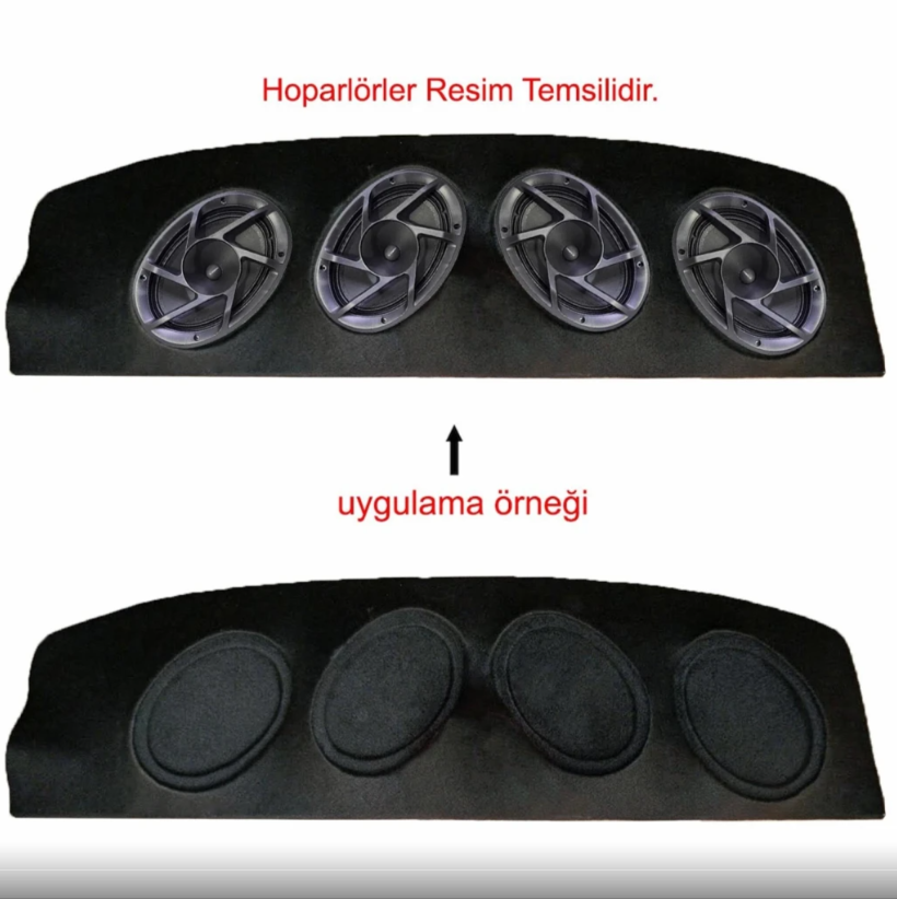 6X9 OVAL TOFAŞ PANDİZOT 4LÜ 8569