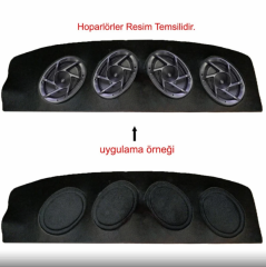 6X9 OVAL TOFAŞ PANDİZOT 4LÜ 8569