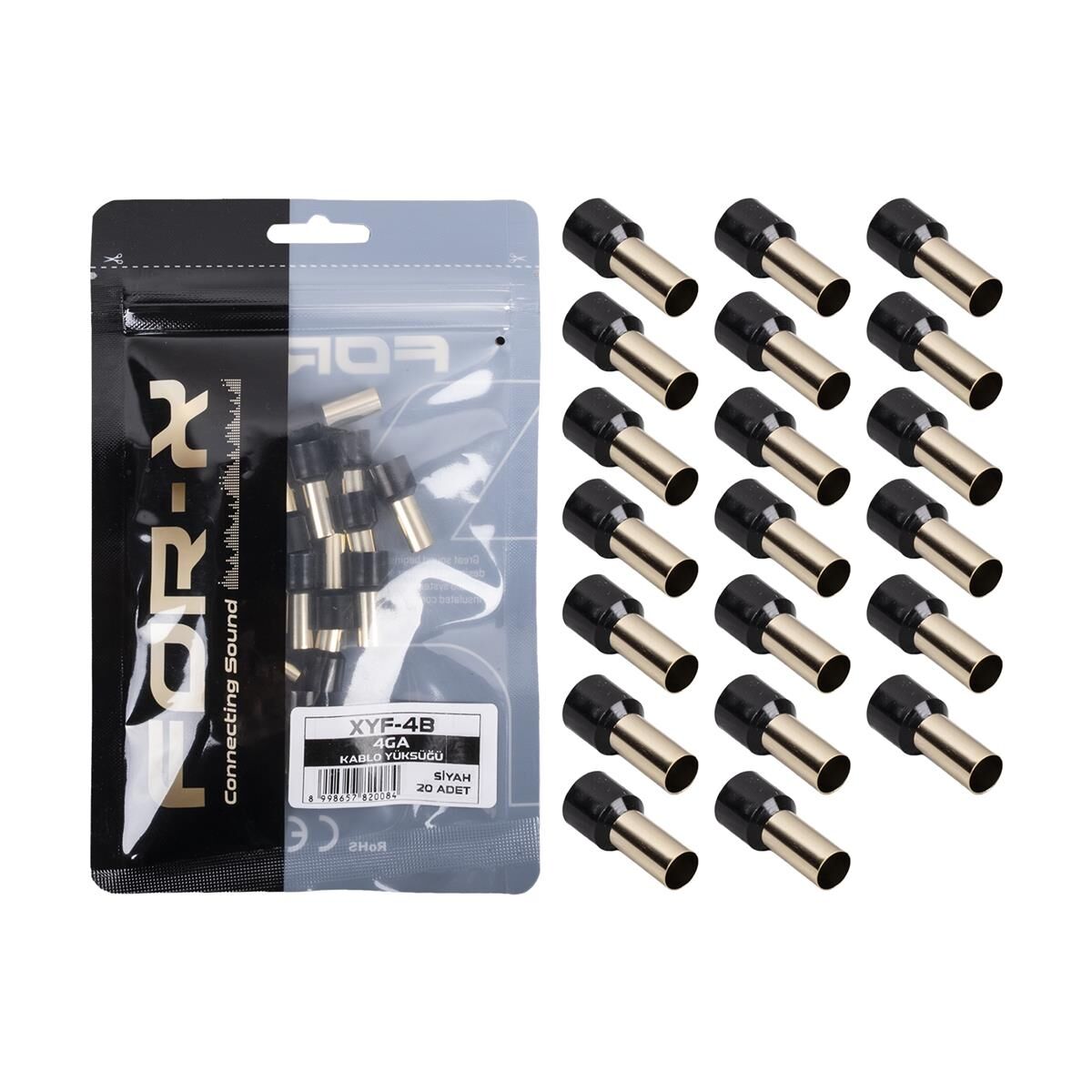 FOR-X XYF-4B 4GA KABLO YÜKSÜĞÜ 20 Lİ PAKET