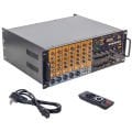 MV-1215 KUP MİXER ANFİ USB BT UK RMS200W MAX 1600W 6 ZON +99DSP+4-16 70 100 V TRAFOLU MAGICVOICE