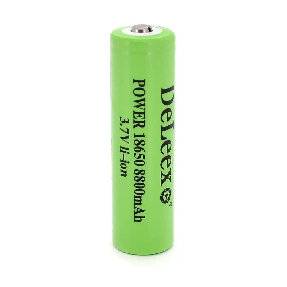 DELEEX 18650 3.7 VOLT 8800 MAH TEKLİ LI-ION PİL