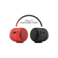 Powerway C4 Taşınabilir Sese Duyarlı Led Işıklı Bluetooth Hoparlör Ses Bombası