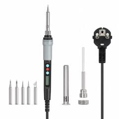Powermaster PM-37867 90W Dijital Ayarlanabilir Isılı Lehim Makinesi Kalem Havya