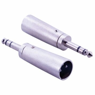 CANON ERKEK 6.3 MM STEREO ERKEK METAL CEVİRİCİ JACK  W-215(XRL)
