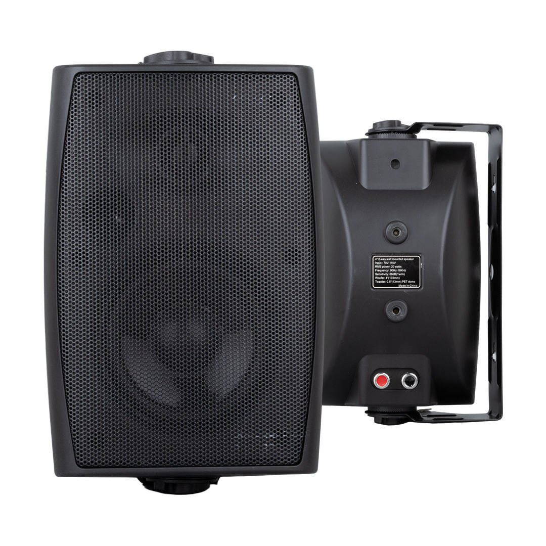 MAGICVOICE MV-21668 10 CM 100 VOLT - 150 WATT 4 İKİ YOLLU SİYAH TRAFOLU SÜTÜN HOPARLÖR (DH 4ATB)