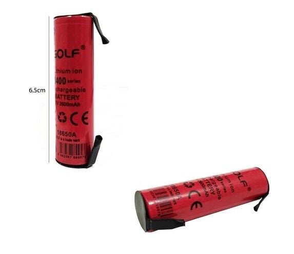GOLF 3.7 V 2600 MAH  LİTHİUM İON