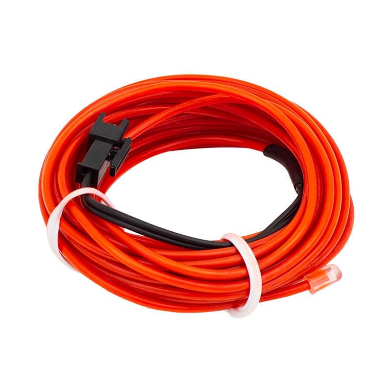 PM-6076 NEON KIRMIZI 5 METRE İP AYDINLATMA 5 V USB ADAPTORLU POWERMASTER