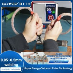 GLİTTER 811H ŞARJLI PİL PROFESYONEL BAKIR - NİKEL PUNTA KAYNAK MAKİNESİ 36KW/42KW ARALIĞI 7000A