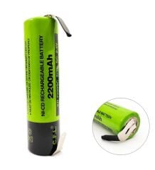 ŞARJLI SÜPÜRGE PİL 2.4V 2200MAH PUNTALI Nİ-CD CFL