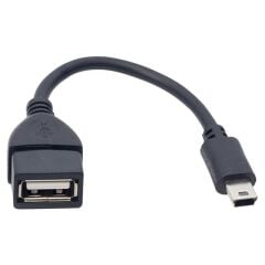 Powermaster USB 15 Cm Mini 5P OTG Data Kablosu
