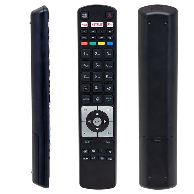 Vestel RC 5118F Black FPlay Netflix-Youtube-Play Tuşlu Lcd-Led Tv Kumanda
