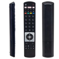 Vestel RC 5118F Black FPlay Netflix-Youtube-Play Tuşlu Lcd-Led Tv Kumanda