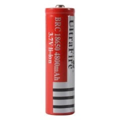 ULTRA FİRE 18650 3.7v 4800 Mah Şarj Edilebilir Tekli Pil