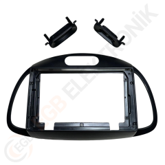 OTO TABLET ÇERÇEVE  HYUNDAI İ10 2010-2013 9'' SİYAH TAC-063