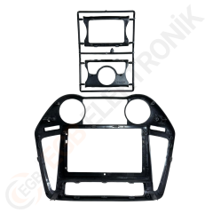 OTO TABLET ÇERÇEVE HYUNDAI İ20 ANALOG/DIGITAL CLIMATE 2008-2012 9'' GÜMÜŞ TAC-067
