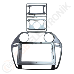 OTO TABLET ÇERÇEVE HYUNDAI İ20 ANALOG/DIGITAL CLIMATE 2008-2012 9'' GÜMÜŞ TAC-067
