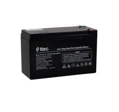 Ttec 12V 7AH Base Kuru Akü