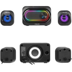 Mikado MD-511 5W+3W×2 USB RGB Ledli 2+1 Gaming Speaker Hoparlör