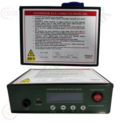 Ezanmatik Ezan Okuyan Saat Ezan Saati SD Kartlı