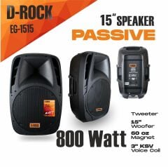 D-ROCK EG-1515 800 W 15 inç Pasif Kabin Hoparlör